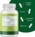 BESTVITE Relora 250mg, 240 Vegetarian Capsules, No Fillers, No Stearates, No Flow Agents