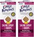 Little Remedies Saline Spray Drops, 1 Fl Oz, Pack of 2, Little Noses