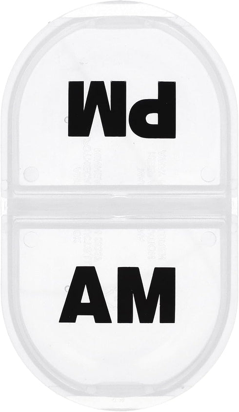 REMIND N TIME Remind N' Time Daily AM/PM Portable Travel Pill Organizer, Vitamin and Medicine