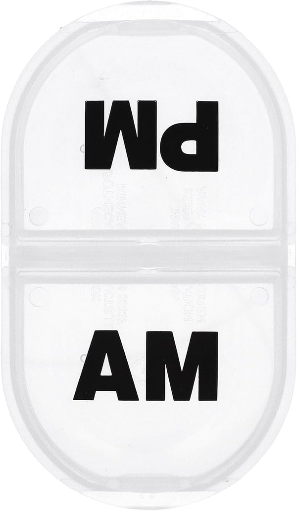 REMIND N TIME Remind N' Time Daily AM/PM Portable Travel Pill Organizer, Vitamin and Medicine