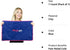 Extra Large & Reusable Ice Pack (15 x 23.5 inches, XL) for Maximum Pain Relief from Injuries, Swelling, Bruises