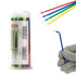 SNAWOP Dental Micro Applicator, 100PCS Disposable Brushes, 4 Colors for Teeth Whitening and Cleaning