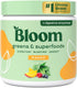 Bloom Nutrition Superfood Greens Powder, Digestive Enzymes, Probiotics, Gut Health, 30 SVG, Mango