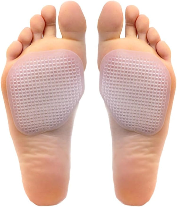 Tuli's Metatarsal Cushions, Reusable Ball of Foot Soft Gel Pads for Foot