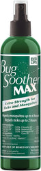 Bug Soother MAX Natural Gnat, Tick, and Mosquito Repellent, 8 fl oz DEET-Free Bug Spray Made in USA