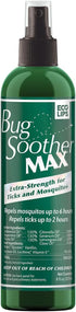 Bug Soother MAX Natural Gnat, Tick, and Mosquito Repellent, 8 fl oz DEET-Free Bug Spray Made in USA