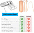 Metal Tongue Scrapers, 3 Piece Set, 304 Stainless Steel with Storage Case - Oral Hygiene Metal Tongue Cleaners (Silver)