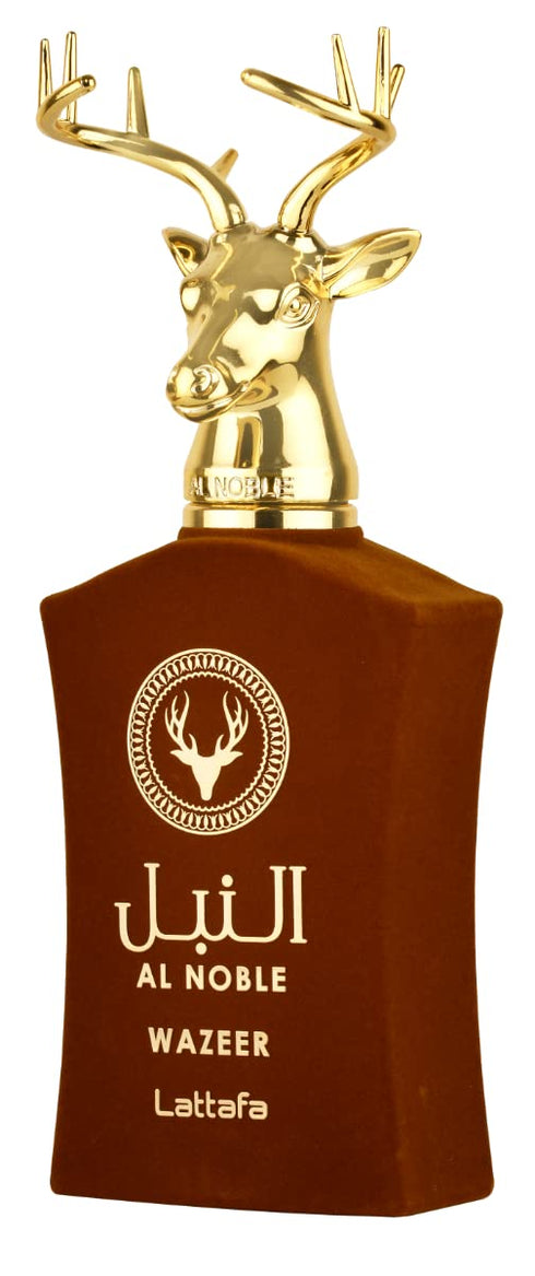 Lattafa Al Noble Wazeer Eau De Parfum Spray, 3.4 Ounce (Unisex)