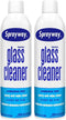 Sprayway Glass Cleaner, SW-050, Ammonia Free, 19 oz Can (2 Pack)