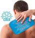Rapid Relief Large Reusable Gel Cold Compress - Comfortable Flex Ice Packs for Back, Knee, Shoulder, Muscle Aches, and Body Pain Relief 8” x 12” Large