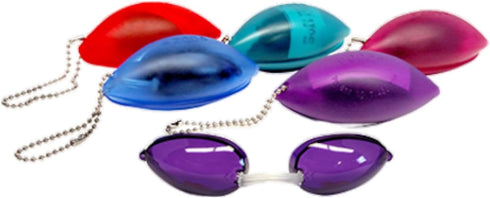 Soft Tanning Goggles - 1 Pair Random Colors