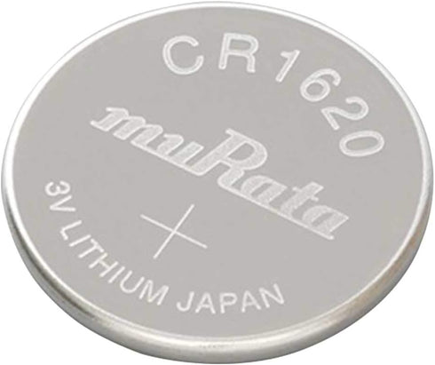 Murata CR1620 Battery DL1620 ECR1620 3V Lithium Coin Cell, 10 Batteries