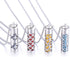 Set Necklace Aromatherapy Essential Oil Diffuser Stainless Steel Necklace - Adjustable Women Jewelry Diffuser Necklace