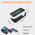 Monitor(SpO2) Pulse Oximeter,OLED Display Oxygen Monitor Fingertip,Blood Oxygen Saturation with Carrying Case,Silicone