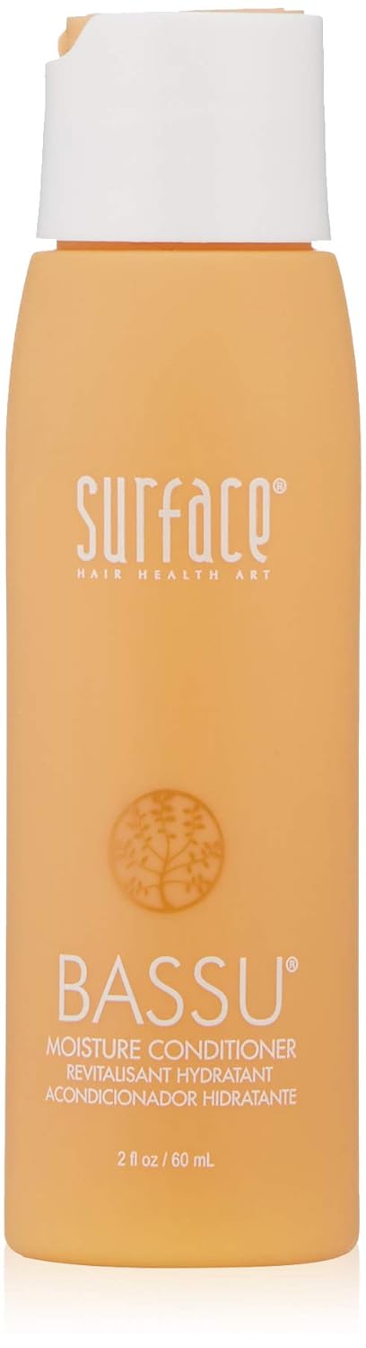 Surface Hair Bassu Moisture Conditioner, Vegan & Paraben Free, Moringa & Babassu Oil for Shine & Moisture