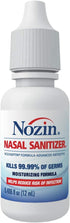 Nozin 12mL 99.99% 60+ Nasal Sanitizer Antiseptic Bottle | Kills of Germs | Applications | Trusted by Hospitals | Made
