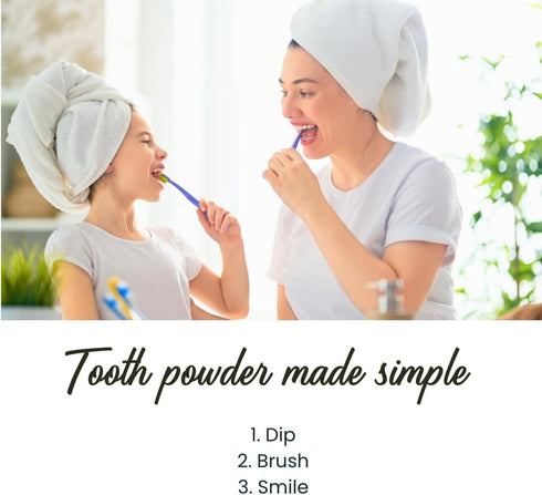 Isabellas Clearly Spice Remineralizing Tooth Powder | Teeth Whitening Natural Toothpaste Fluoride Free for Adults