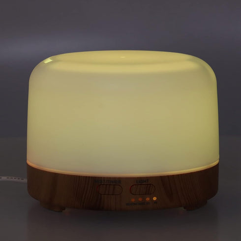 Room(#2) Air Humidifier, Automatically Shut Down Aromatherapy Humidifier Essential Oil Diffuser LED Humidifier for Home