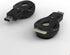 Aromakey USB Aromatherapy Diffuser, Black, with 5 Unscented Refill Pads for Home, Office, Car, and Travel
