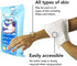 Pack 12 Cleanis Cleansing Wipes Wash Gloves Sensitive Aqua - Medical Grade Pre-Moistened - No Water, Soap, Rinsing
