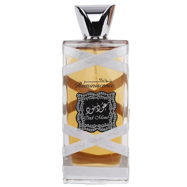 Oud Mood Reminiscence Eau de Parfum Spray for Unisex, 3.4 Ounce by Lattafa