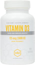 NBI High Potency Vitamin D3 125 mcg (5000 IU) Softgels with Rosemary Extract Antioxidants for Bone & Immunity Support
