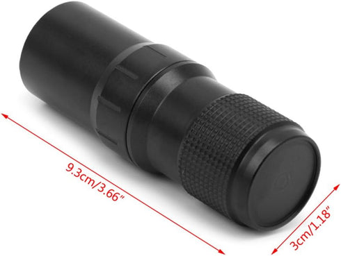 Portable Survival Capsule Tube, Waterproof Pill Container, Outdoor EDC Emergency Tool (Green)