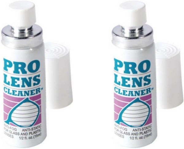 Pro-Lens Spray Eyeglasses Cleaner, 1/2oz - Value Pack of 2