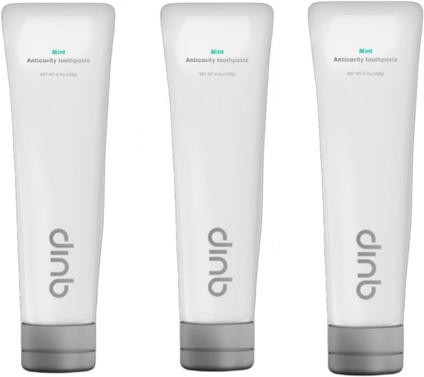 Quip Mint Anticavity Toothpaste, 4.7oz x3