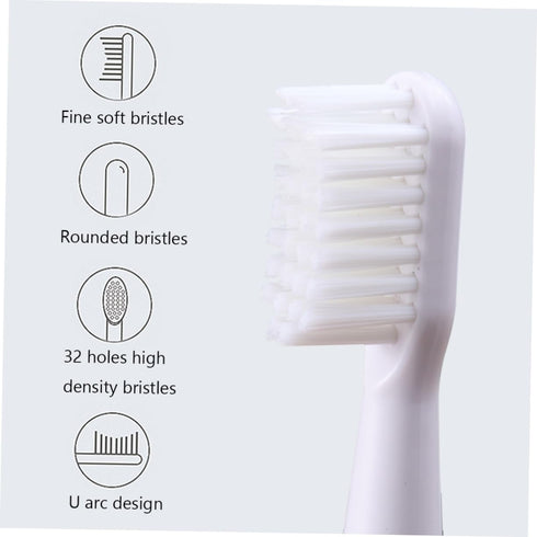 Smart Electric Toothbrush Replacement Heads for All Ages - USB Rechargeable