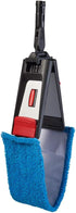 Rubbermaid Commercial Products Microfiber Flat Mop Pad, Blue, Washable for Heavy-Duty Cleaning on Floors