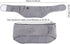 VAIKAXY 3-in-1 3-Temp Heating Waist Belt: Heating Pad for Back Comfort & Warmth + Portable Hand Warmer, USB Powered