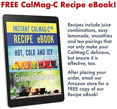 Instant Cal Mag C, Fast-Acting Calcium, Magnesium, and Vitamin C for Improved Sleep