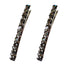 Vpang 2 Pcs Shiny Rhinestone Diamond Hair Clip, Hair Barrette Pin, Accessories for Women Girls, Gray