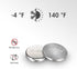 Tenergy CR2016 Battery, 3V Lithium for Watches, Key Fobs, 20 Count (Pack 4)