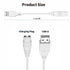 USB Charging Cable for Water Flosser, Portable Cordless Oral Irrigator Replacement Charger for Nicwell, Fairywill,