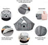 HZACHYX Lumbar Support hot Water Bag/ice Belt can be Filled with hot Water Bag/ice Bag Plush hot Water Bag/Cold