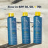 Oars + Alps Hydrating SPF 70 Sunscreen Spray - Vitamin C Infused, Water and Sweat Resistant, 6 Oz
