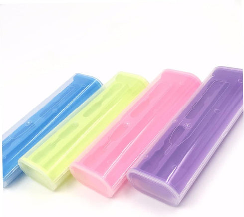 Healifty Portable Electric Toothbrush Case - Pink