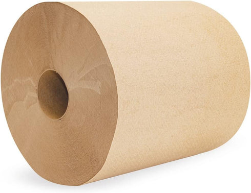 Morcon Paper R6800 Universal Hardwound Roll Towels, 100% Recycled Fibers, 8-Inch x 800ft, 6 Rolls/Carton
