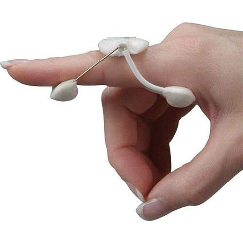 LMB Spring Finger Extension Splint, Assists in Extending PIP Joint with Slight Extension Effect on MP Joint, Size AA
