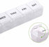 Partsmojo 7 Pill Organizer Daily Case US Stock Weekly Portable Extra Large Day Box Clear
