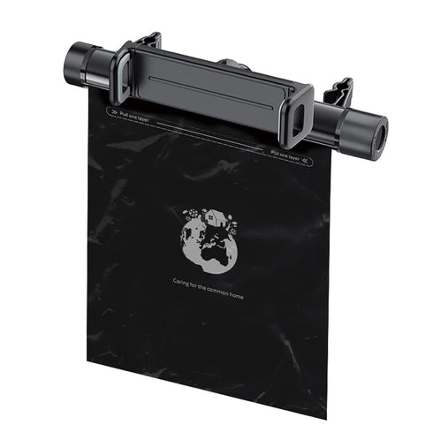 Car Trash Bags with Dispenser, Durable Hanging Trash Can, Tearable Disposable Garbage Bags (1 Dispenser + 40Pcs)