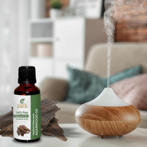 Agarwood (Oud) Oil - 15 ML (0.51 Fl.OZ) 100% Pure Natural Undiluted