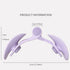 HUIJK Pelvic Floor Strengthening Device, Postpartum Rehabilitation Pelvic Floor Strengthening Device Women for Hip