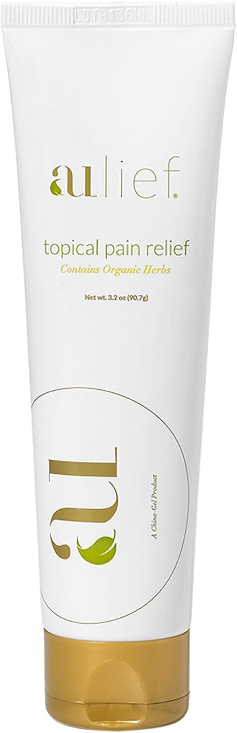 Gold Natural Pain Relief Cream - Herbal Cream for Muscle & Joint Pain Relief - Chemical-Free Organic Topical Ointment,