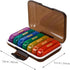 SWETRACE 7-Day Weekly Pill Organizer Case with Colorful Compartments, Wear-Resistant Portable Medicine Storage Box