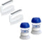 CELOX Cleaning Brush Set, 2 Dish Brush with soap Dispenser & 2