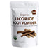 Organic Licorice Root Powder (Mulethi), Natural Expectorant for Making Candies and Baking, Resealable Pouch of 8 oz