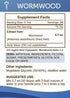Secrets of the Tribe Wormwood Alcohol-Free Liquid Extract, Wormwood (Artemisia Absinthium) Dried Herb Tincture (2 FL OZ)